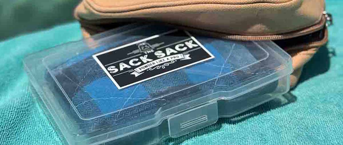 Meet the Sack Sack Travel & Storage Case: Mess-Free Powder, Wherever You Are